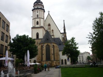 Noch mal Thomaskirche in Leipzig
