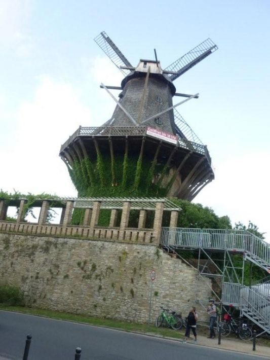 Historische Mühle